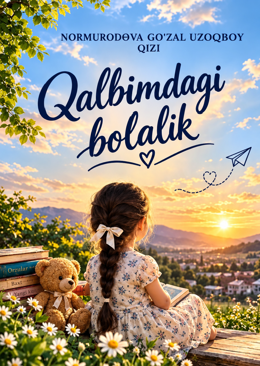 Qalbimdagi bolalik kitobi muqovasi